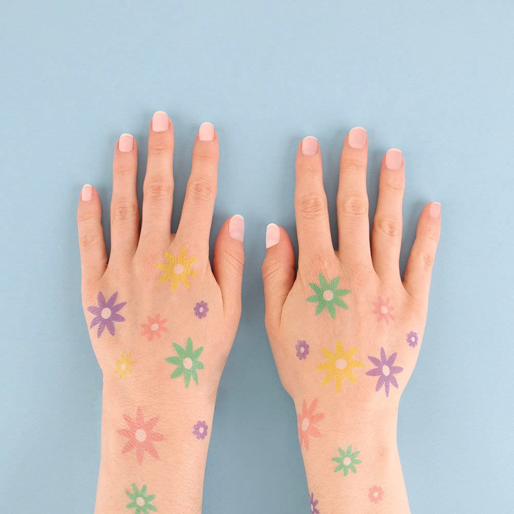 Flower Temporary Tattoos - Stesha Party