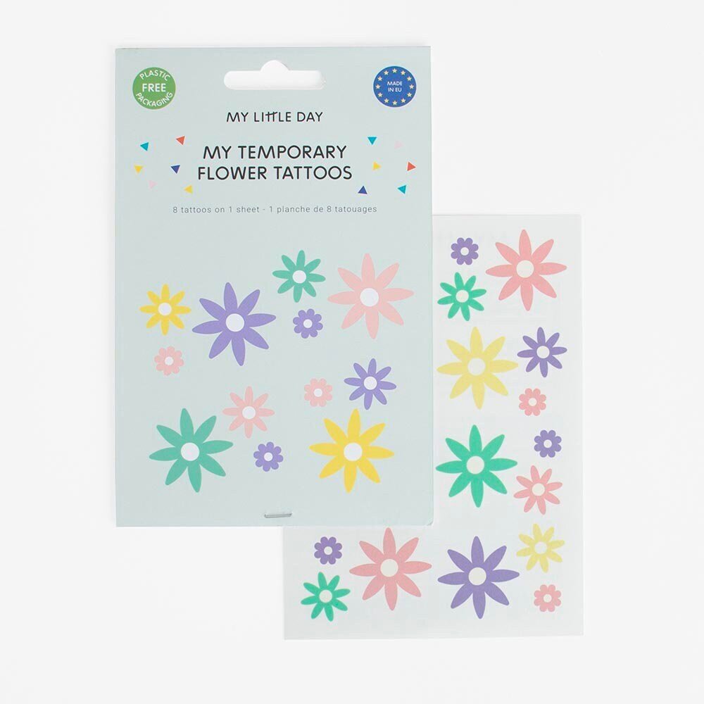 Flower Temporary Tattoos - Stesha Party