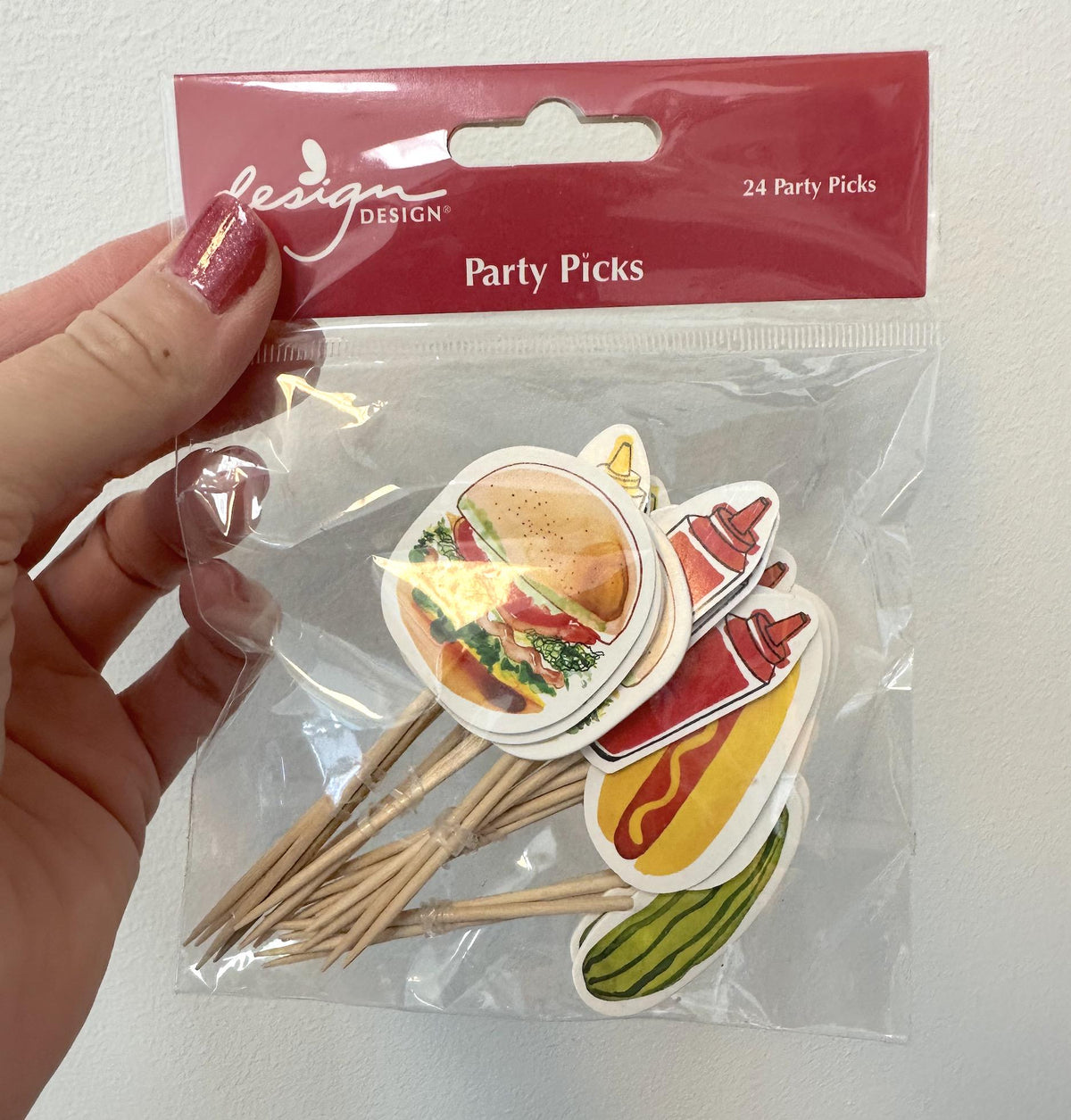 Food Party Topper Picks 24ct - Stesha Party