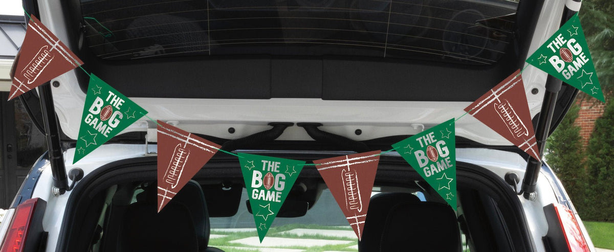 Football Game Day Pennant Banner - Stesha Party
