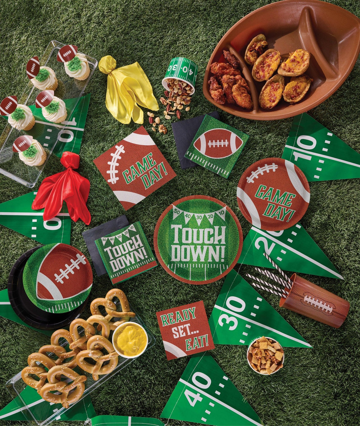 Football Party Picks 50ct - Stesha Party