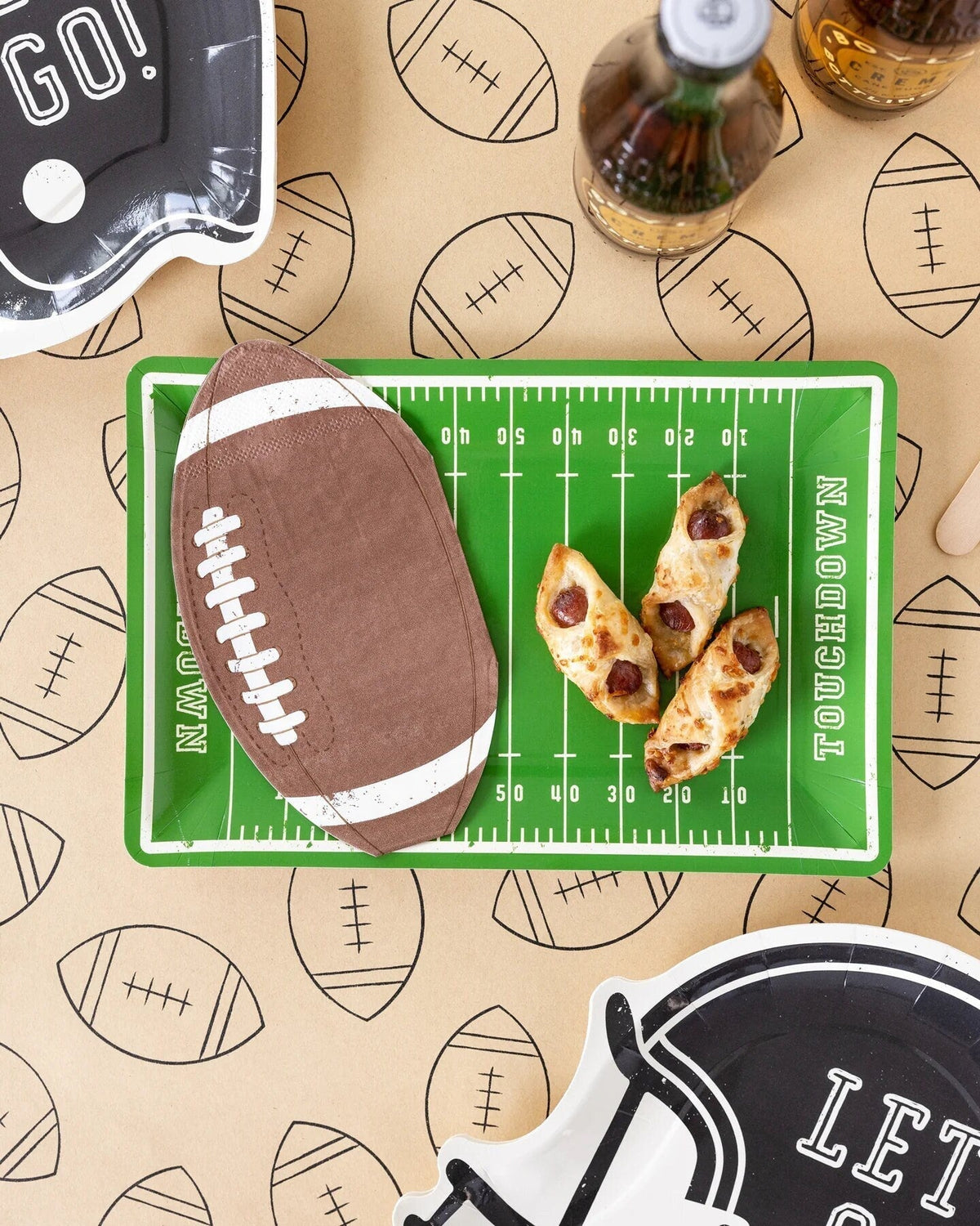 Football Sports Napkins - Stesha Party