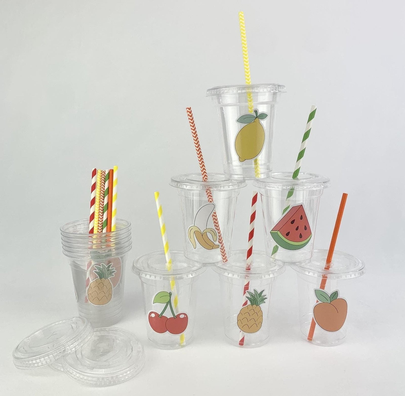Fruit Party Cups - Stesha Party