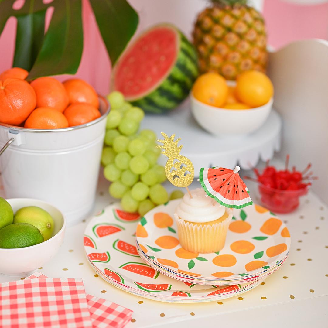 Fruit Party Plates - Stesha Party