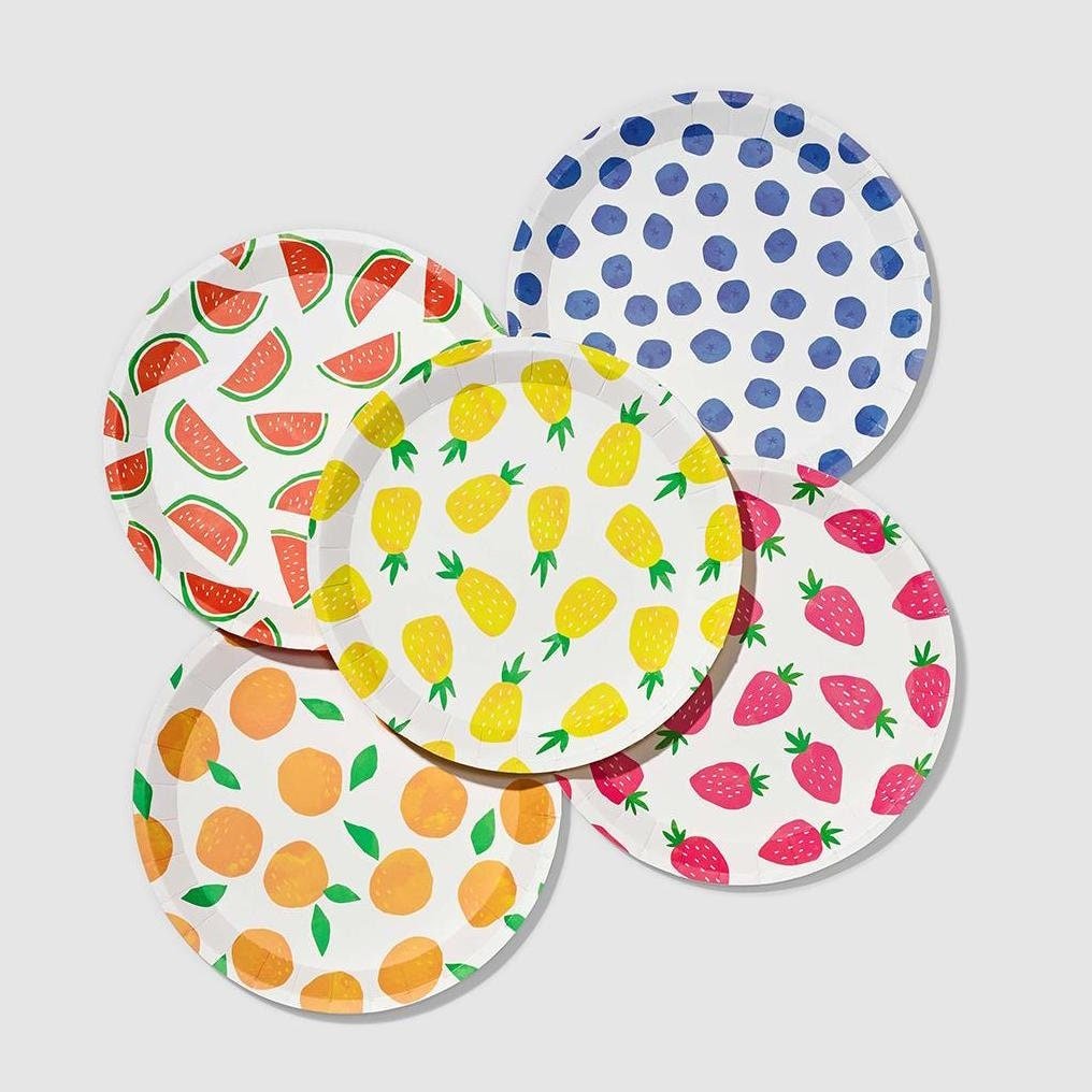Fruit Party Plates - Stesha Party