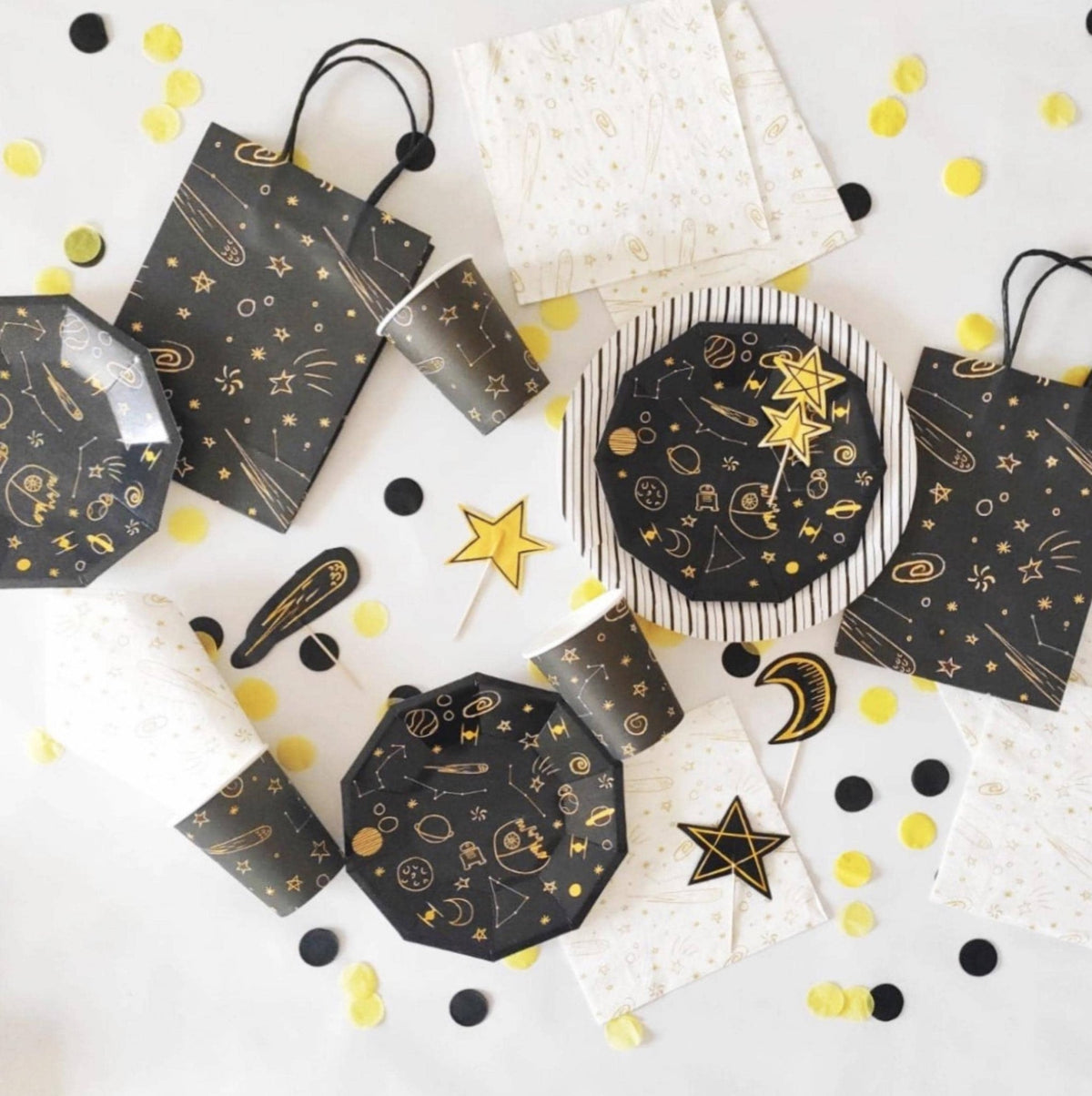 Galaxy Party Napkins 16ct - Stesha Party