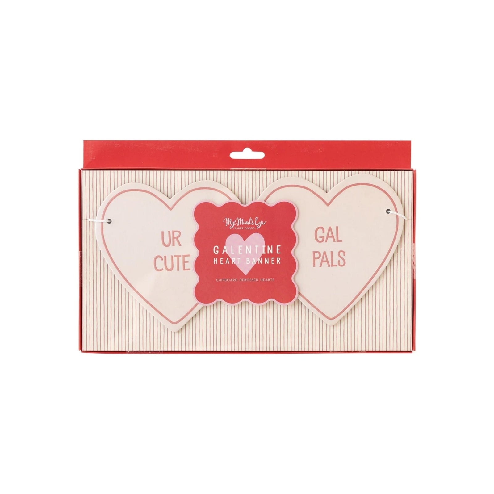 Galentine Heart Banner - Stesha Party