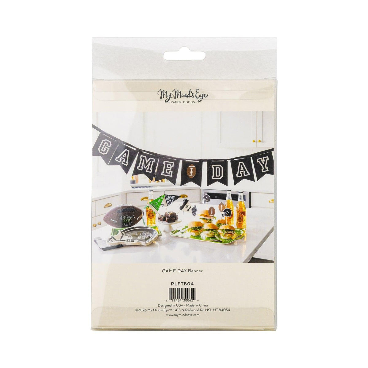 Game Day Football Banner - Stesha Party