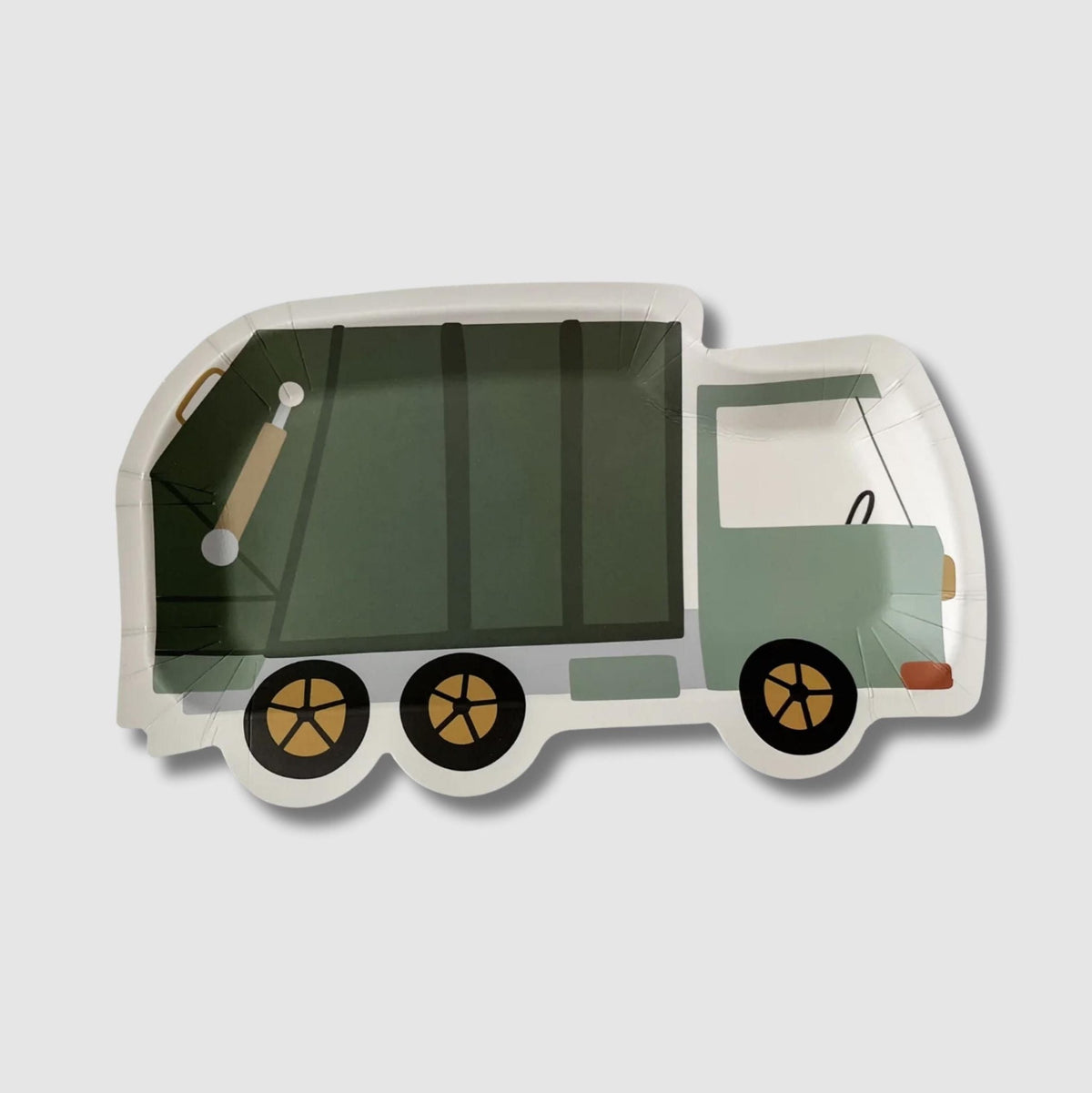 Garbage Truck Party Plates 12ct - Stesha Party