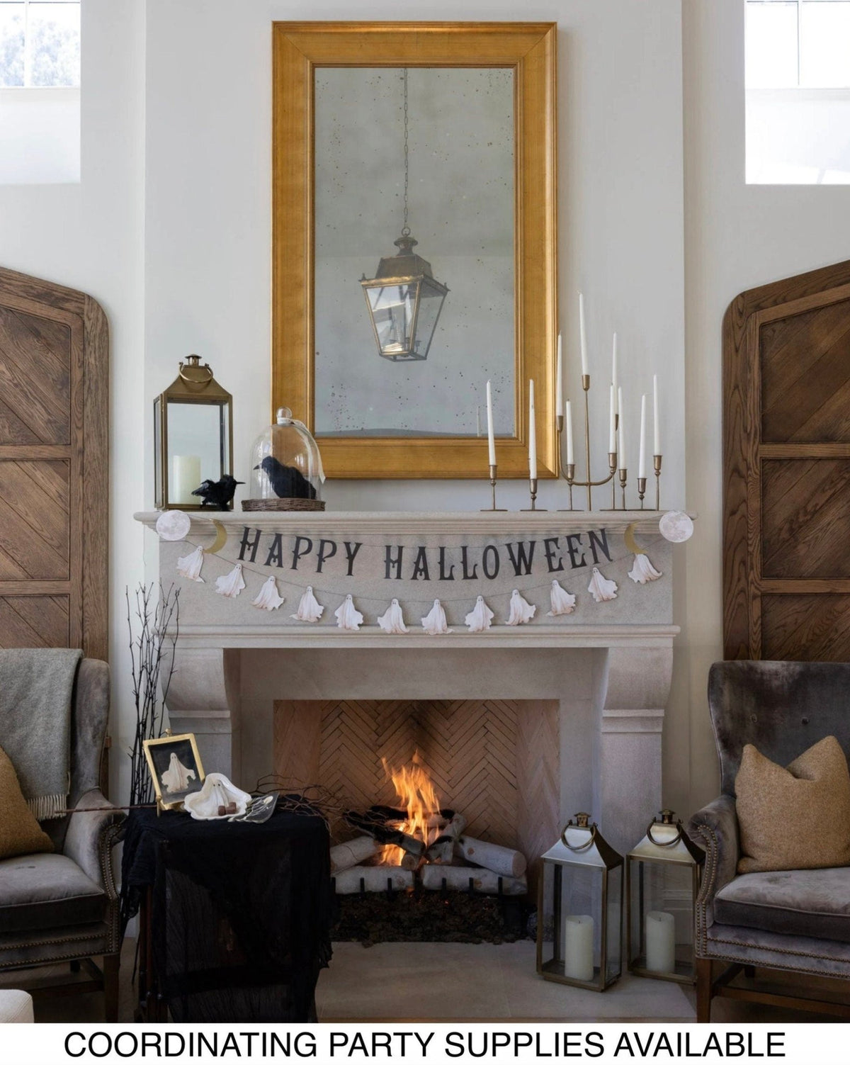 Ghost Frame Paper Plates - Stesha Party