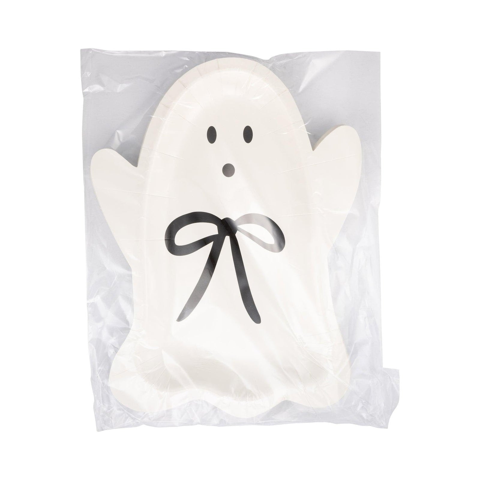 Ghost Shaped Party Plates 8ct - Stesha Party