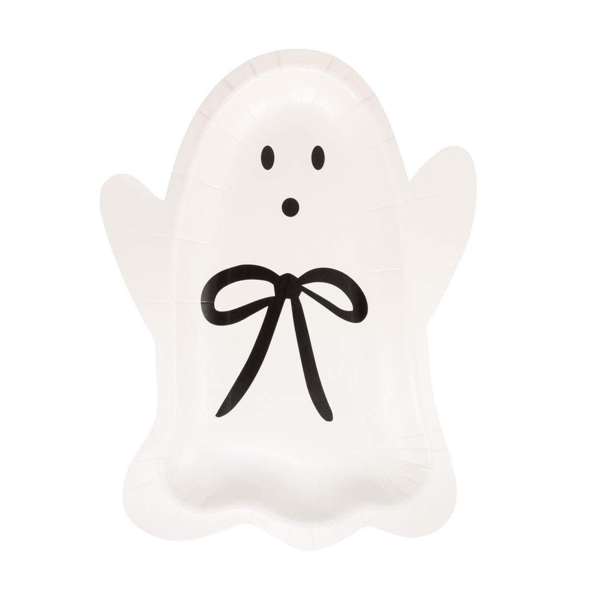 Ghost Shaped Party Plates 8ct - Stesha Party
