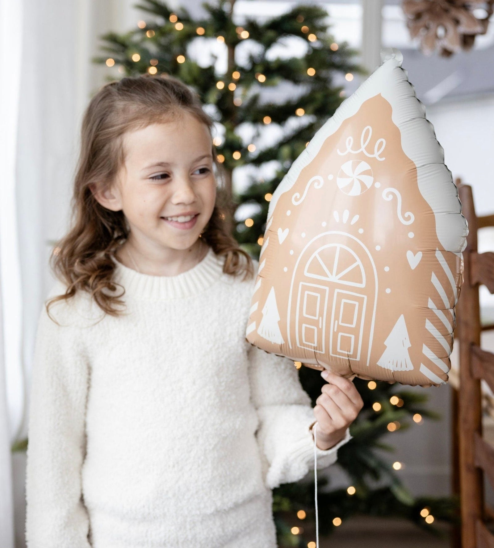 Gingerbread House Balloon - Stesha Party