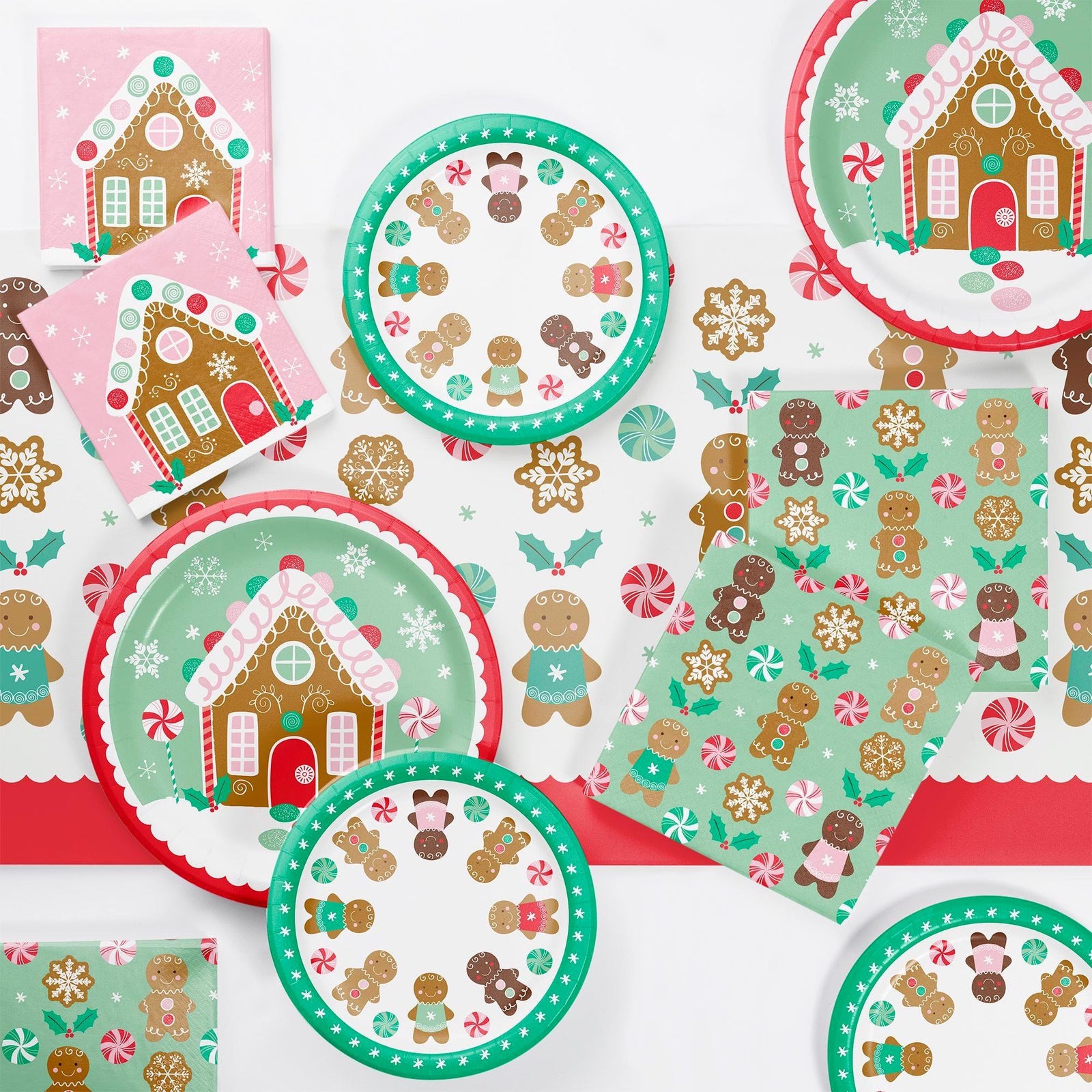 Gingerbread Napkins 16ct - Stesha Party