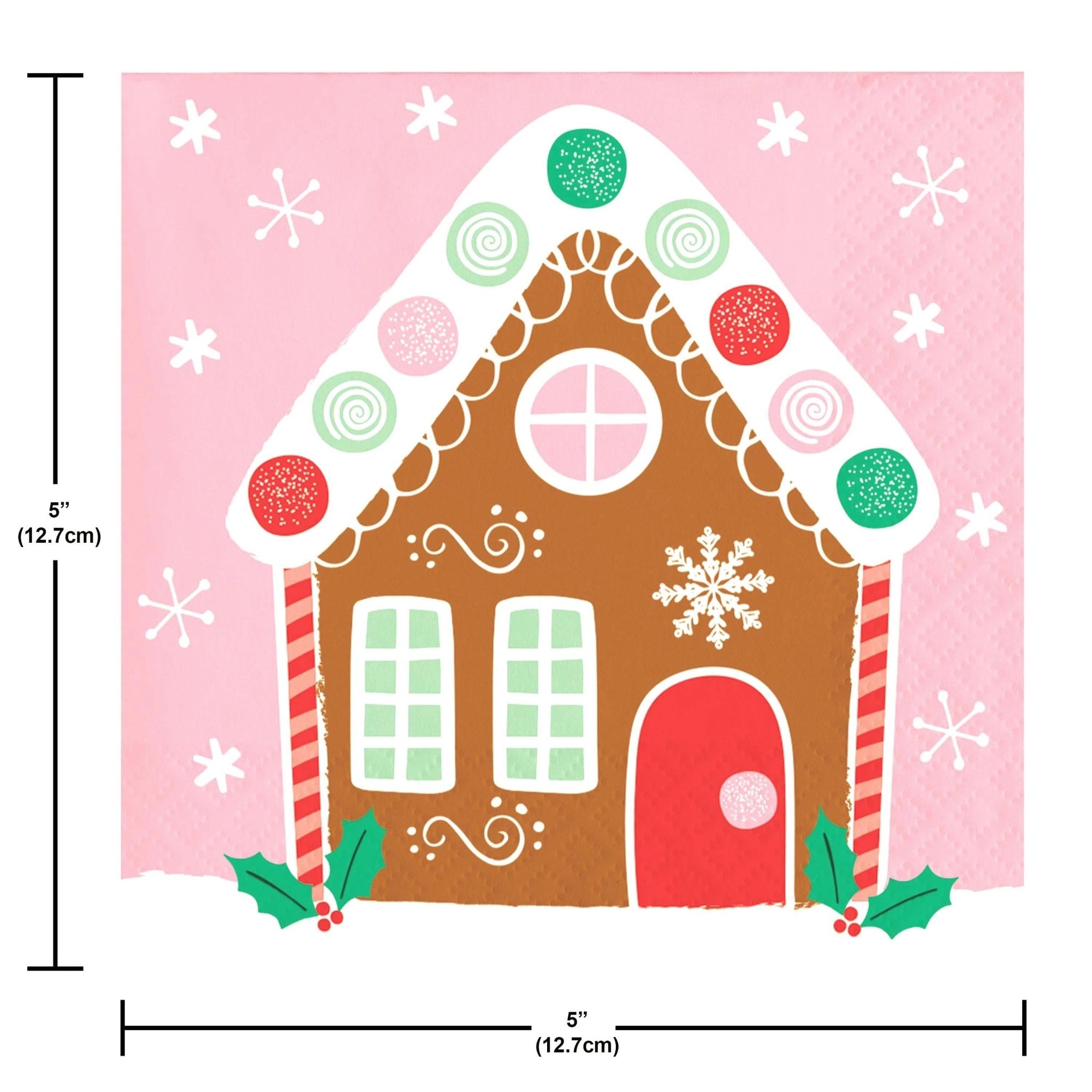 Gingerbread Napkins 16ct - Stesha Party