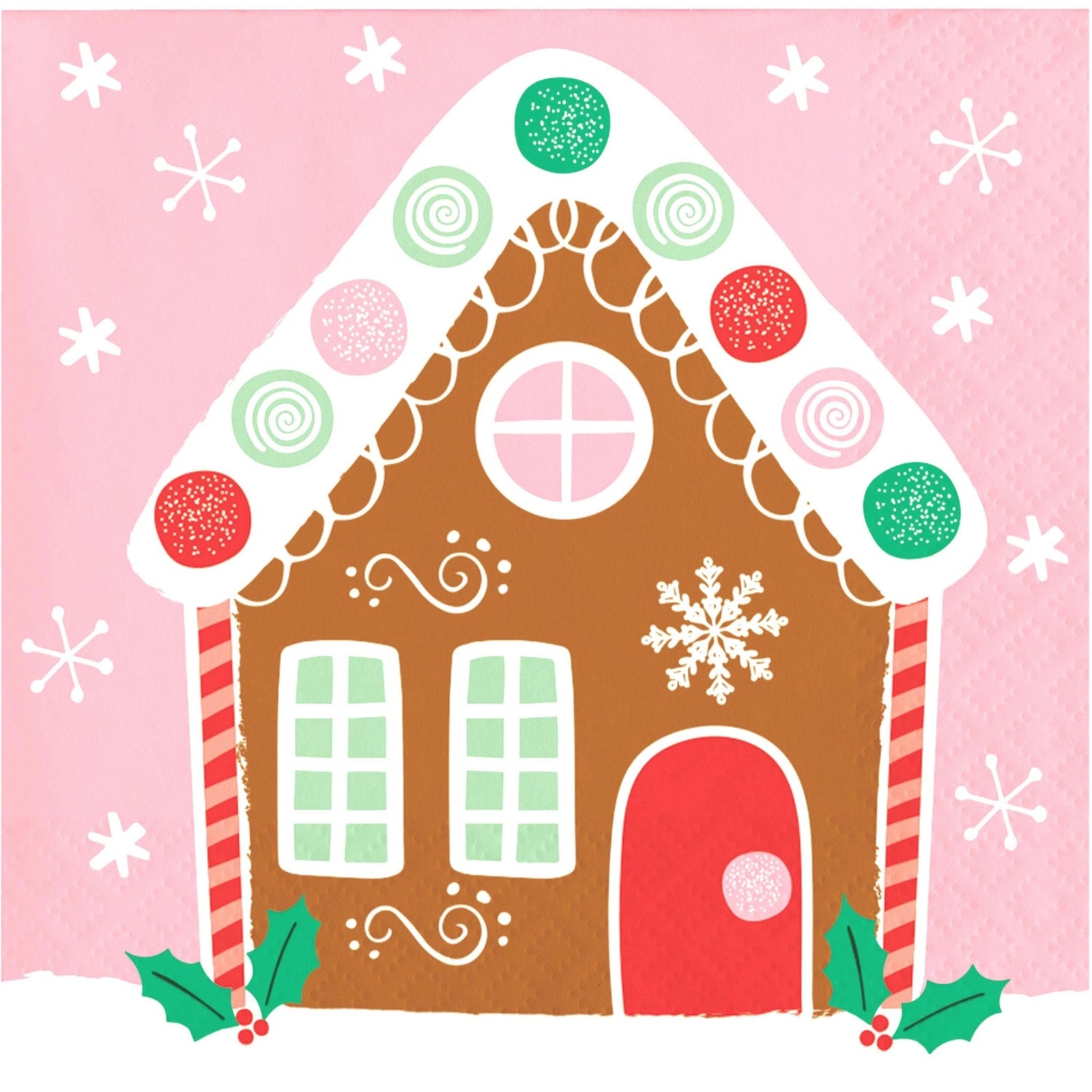 Gingerbread Napkins 16ct - Stesha Party