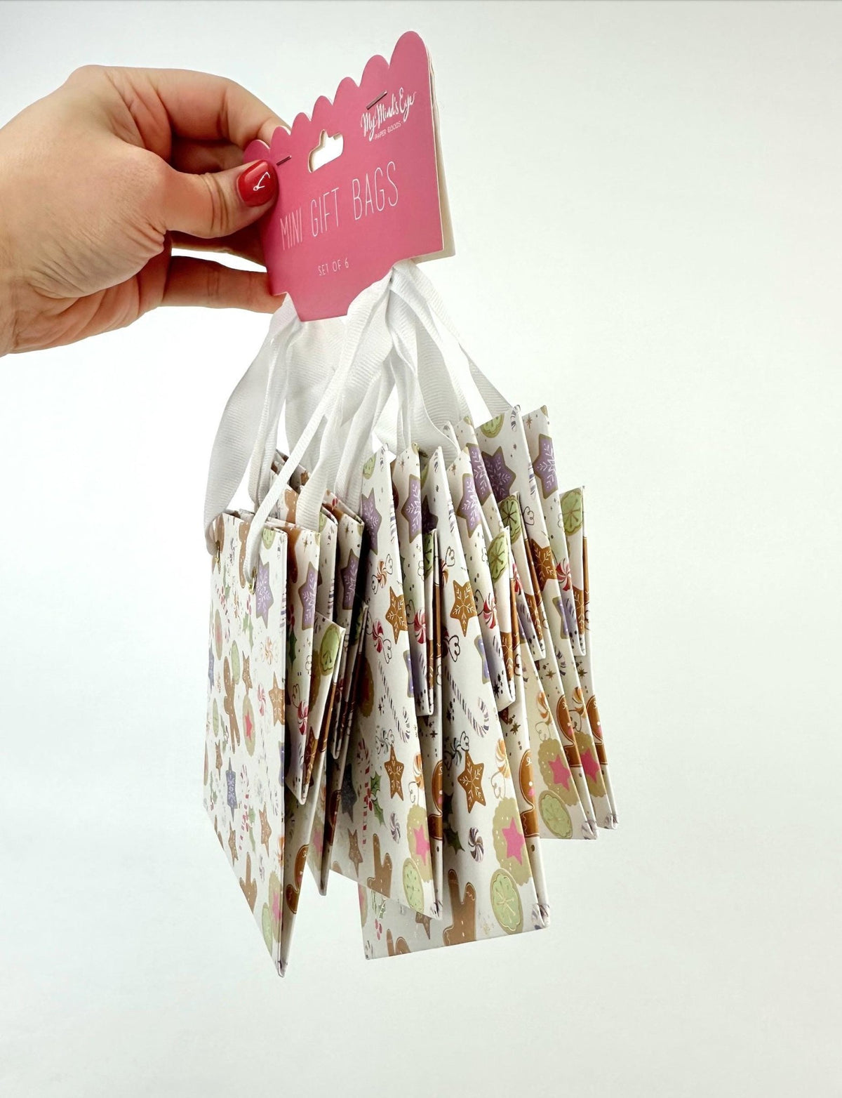 Gingerbread Small Gift Bags - Stesha Party