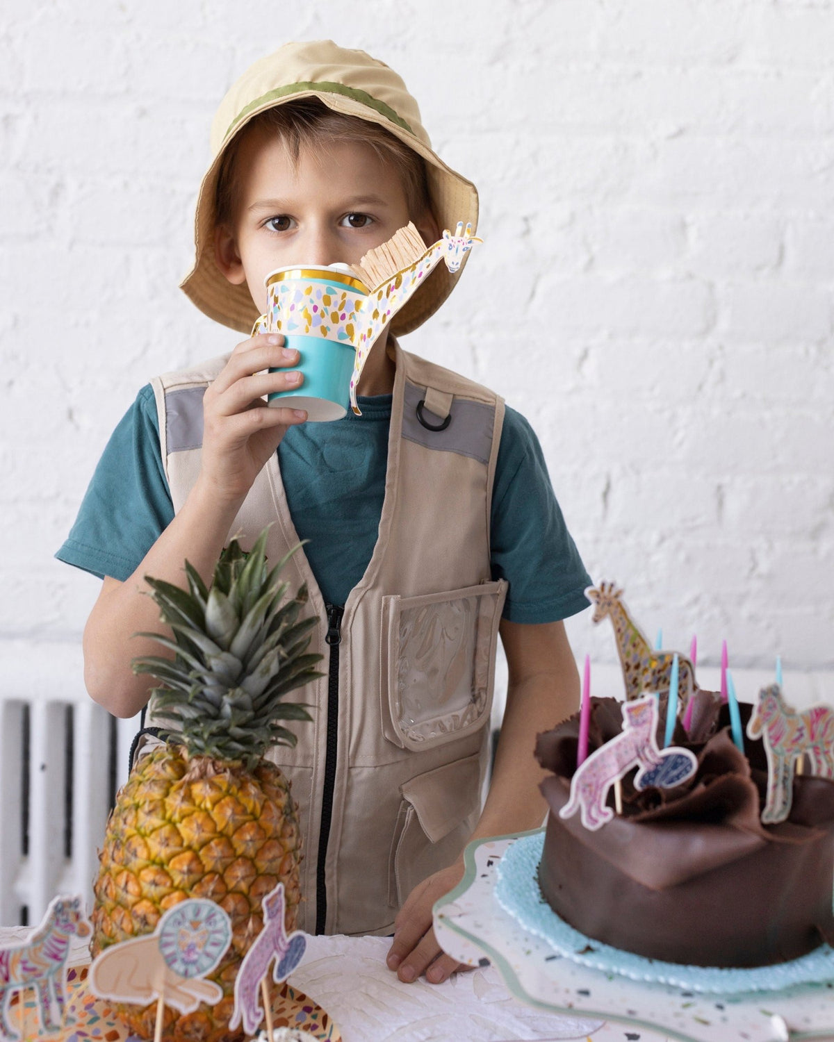 Giraffe Party Cups - Stesha Party