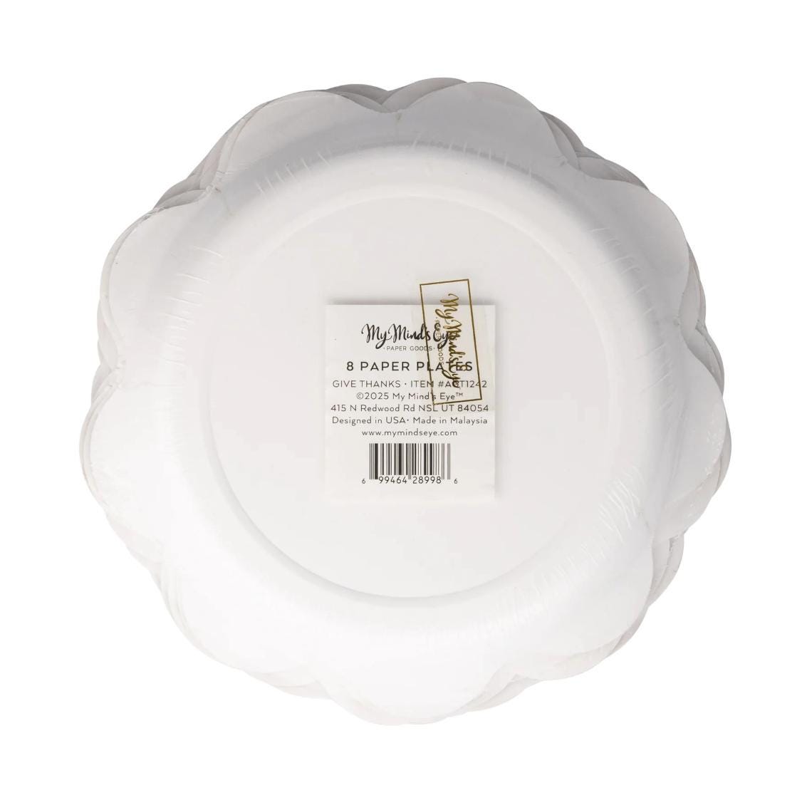 Give Thanks Dessert Plates - Stesha Party