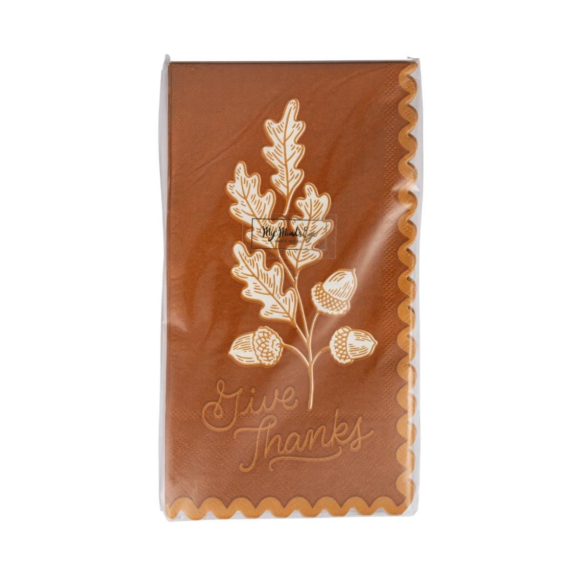 Give Thanks Thanksgiving Napkins - Stesha Party