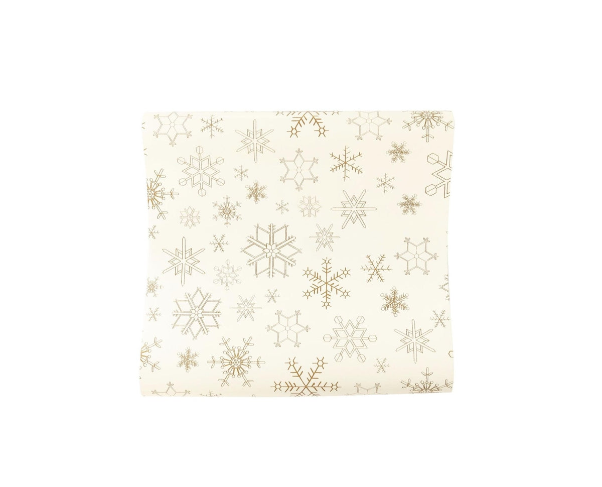 Gold Snowflake Table Runner - Stesha Party