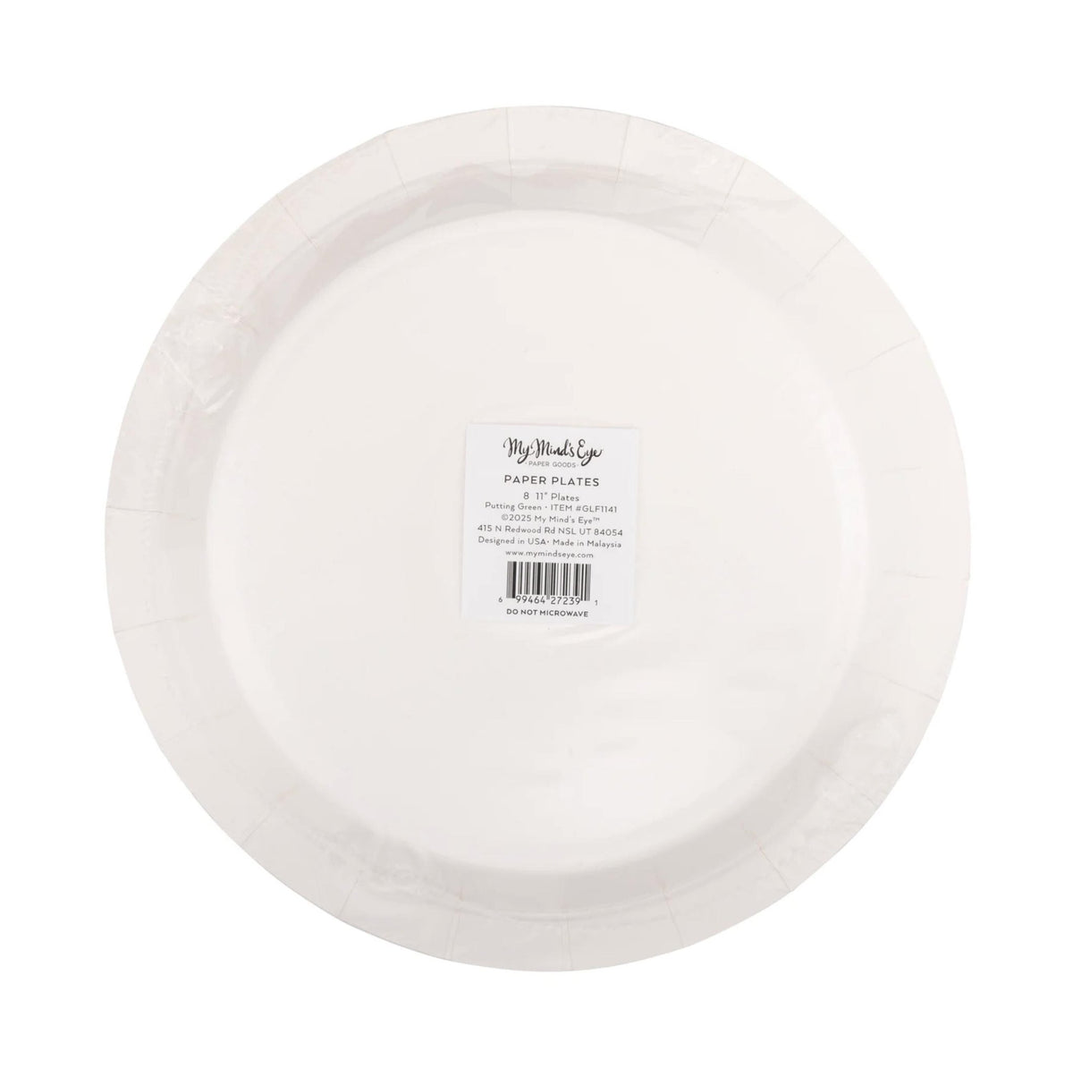 Golf Ball Party Paper Plates 8ct - Stesha Party
