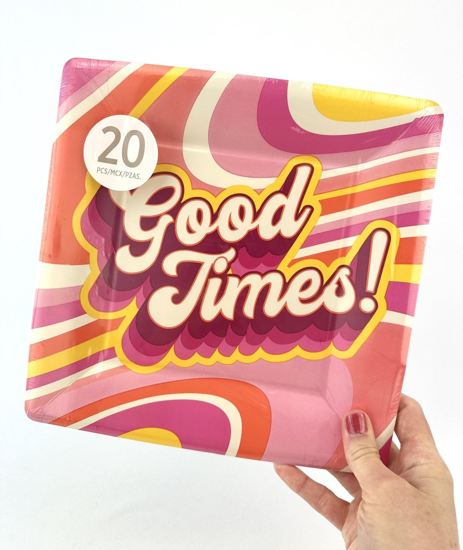 Good Times Party Plates 10.25" - Stesha Party