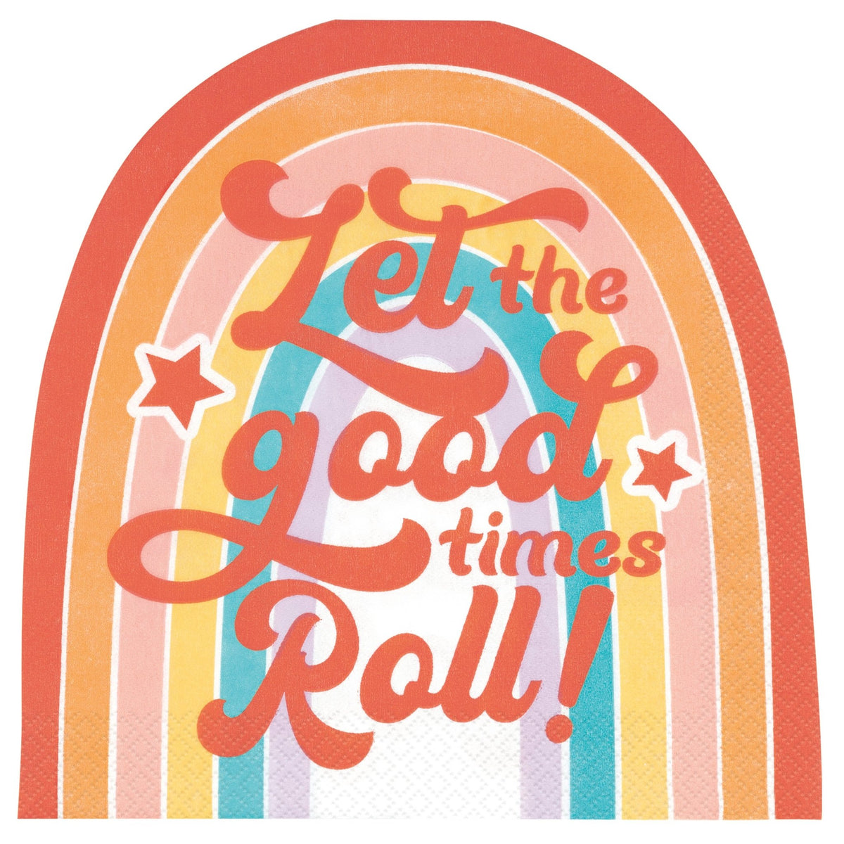 Good Times Rainbow Napkins - Stesha Party