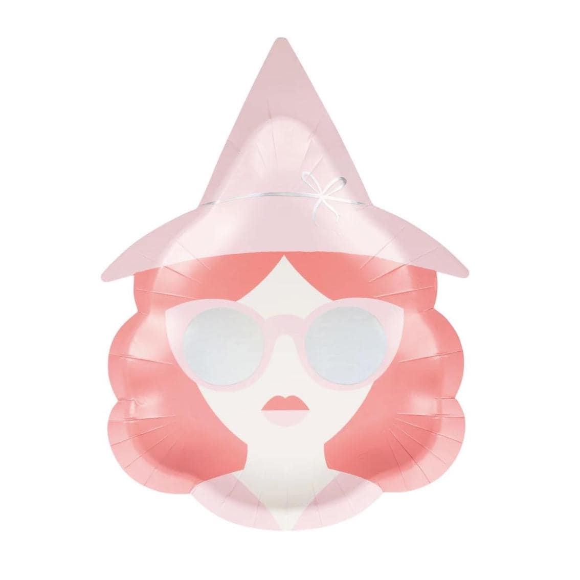 Good Witch Halloween Plates 8ct - Stesha Party