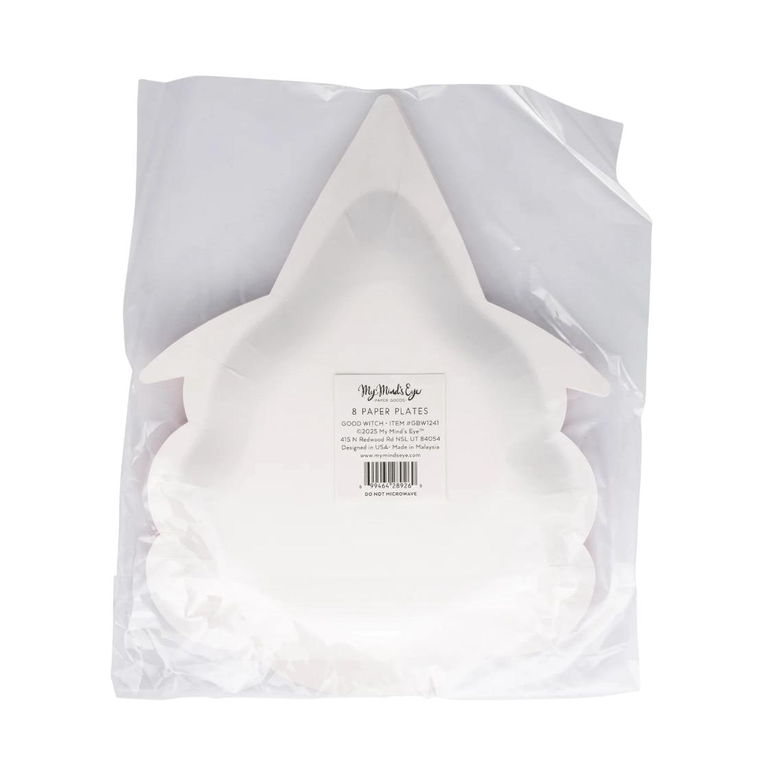 Good Witch Halloween Plates 8ct - Stesha Party