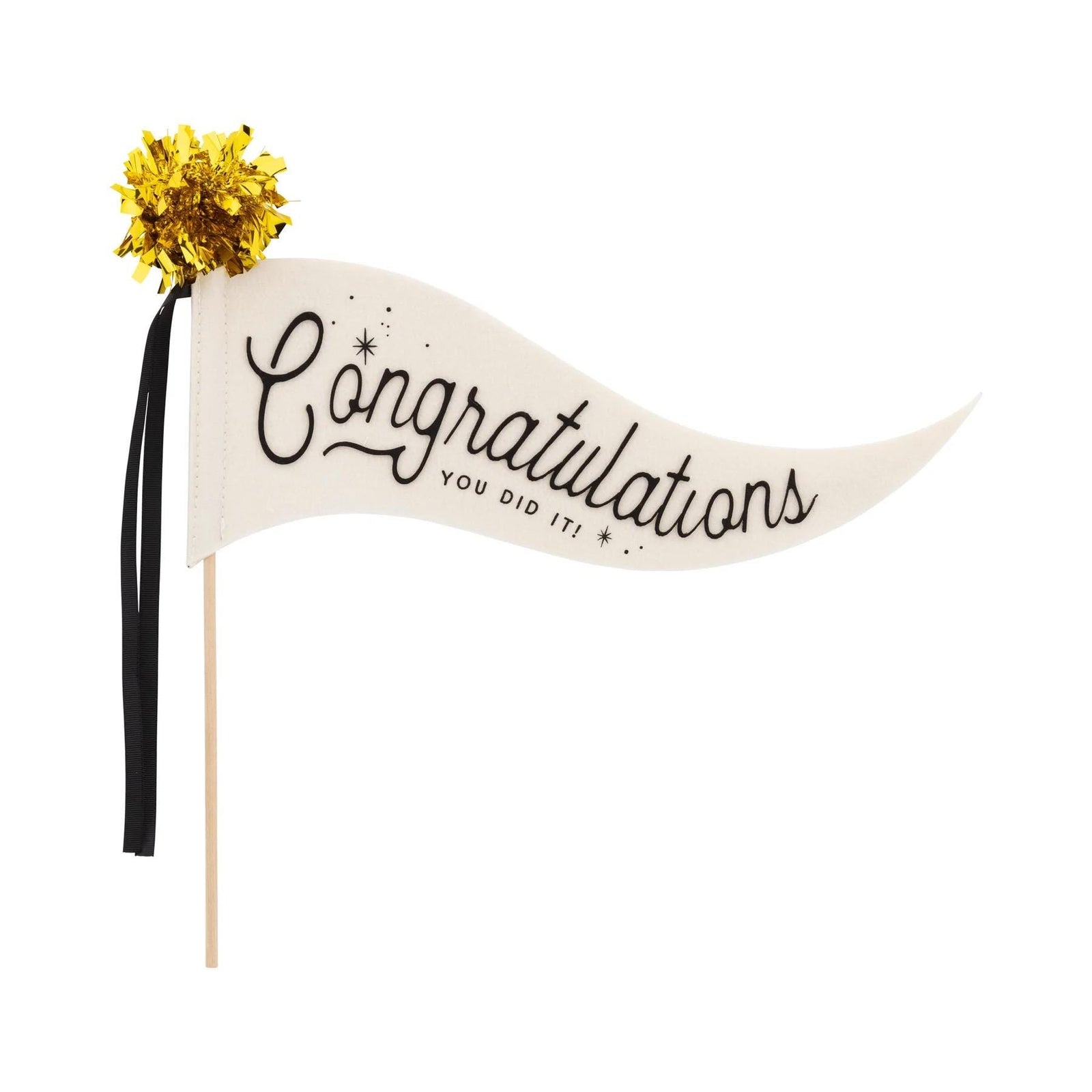 Graduation Felt Pennant Banner - Stesha Party