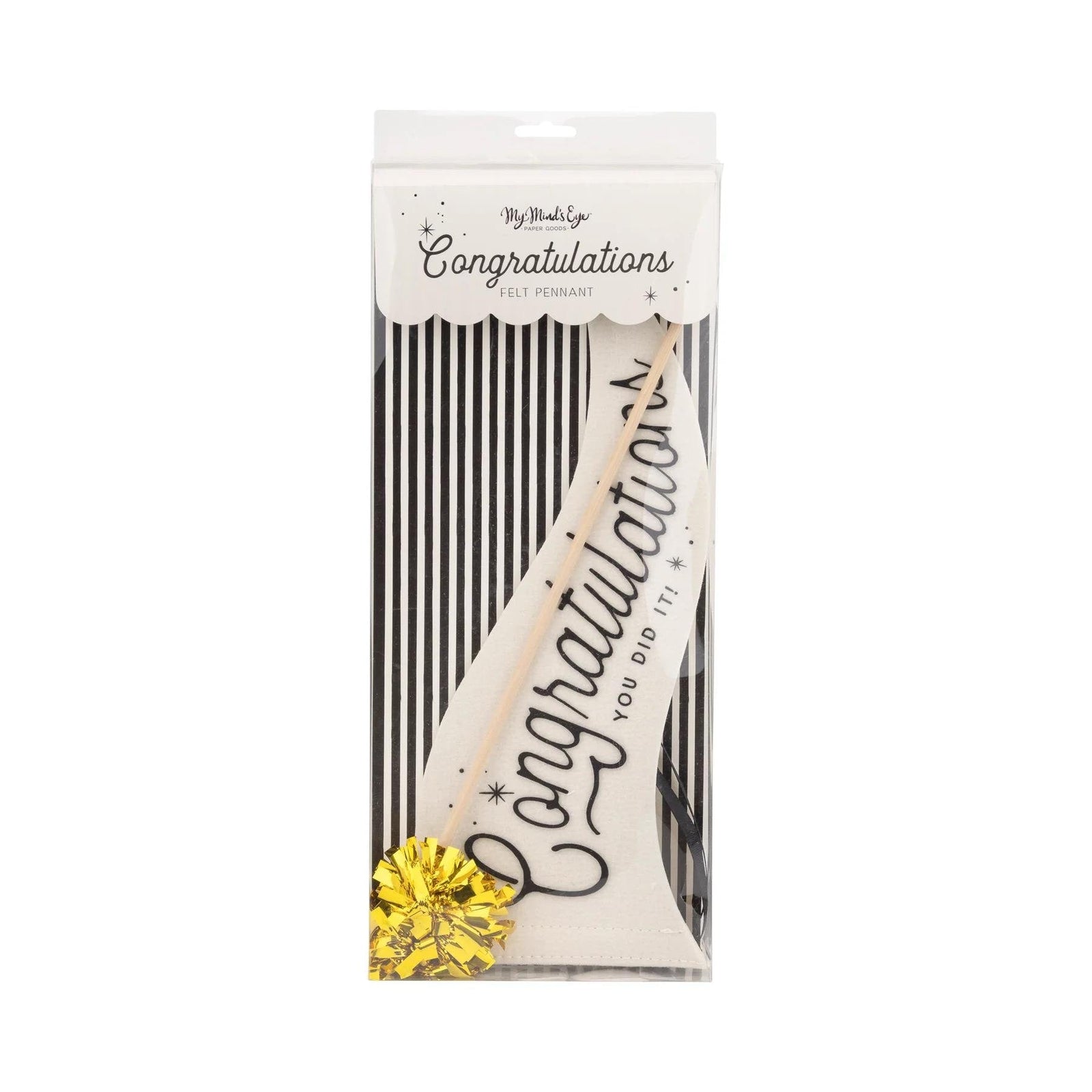 Graduation Felt Pennant Banner - Stesha Party