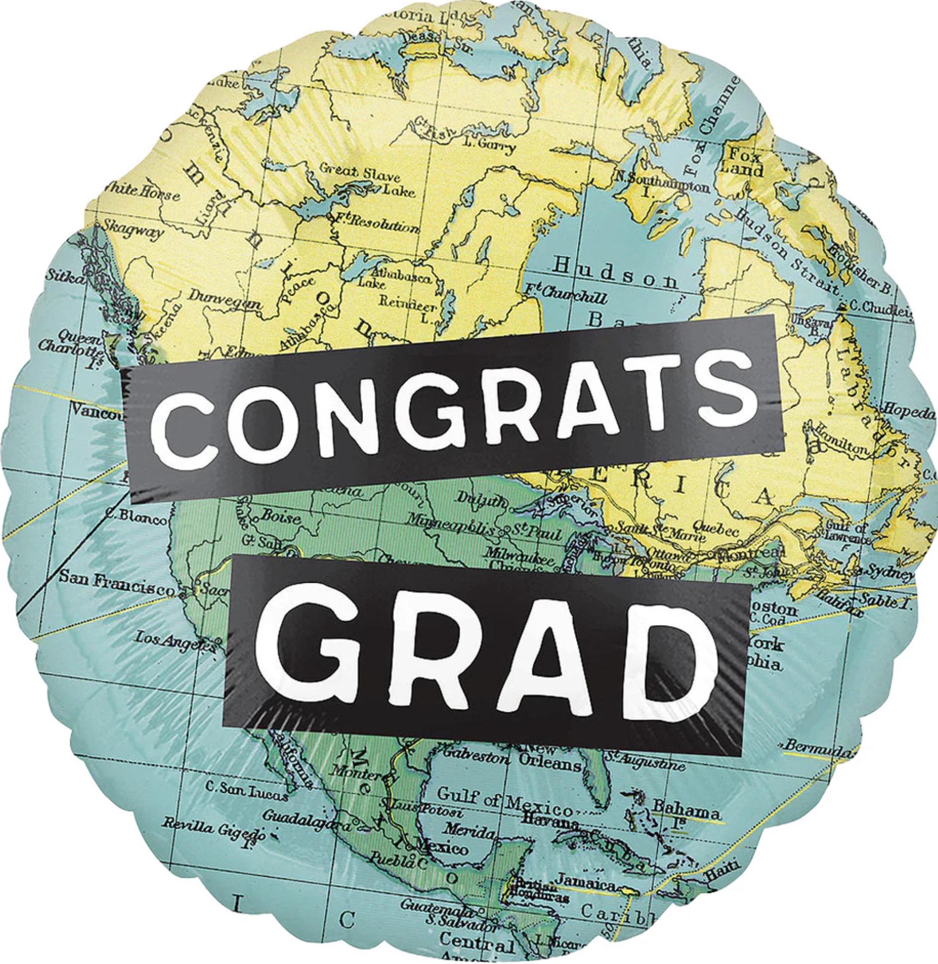 Graduation Party Balloon 17" - Stesha Party