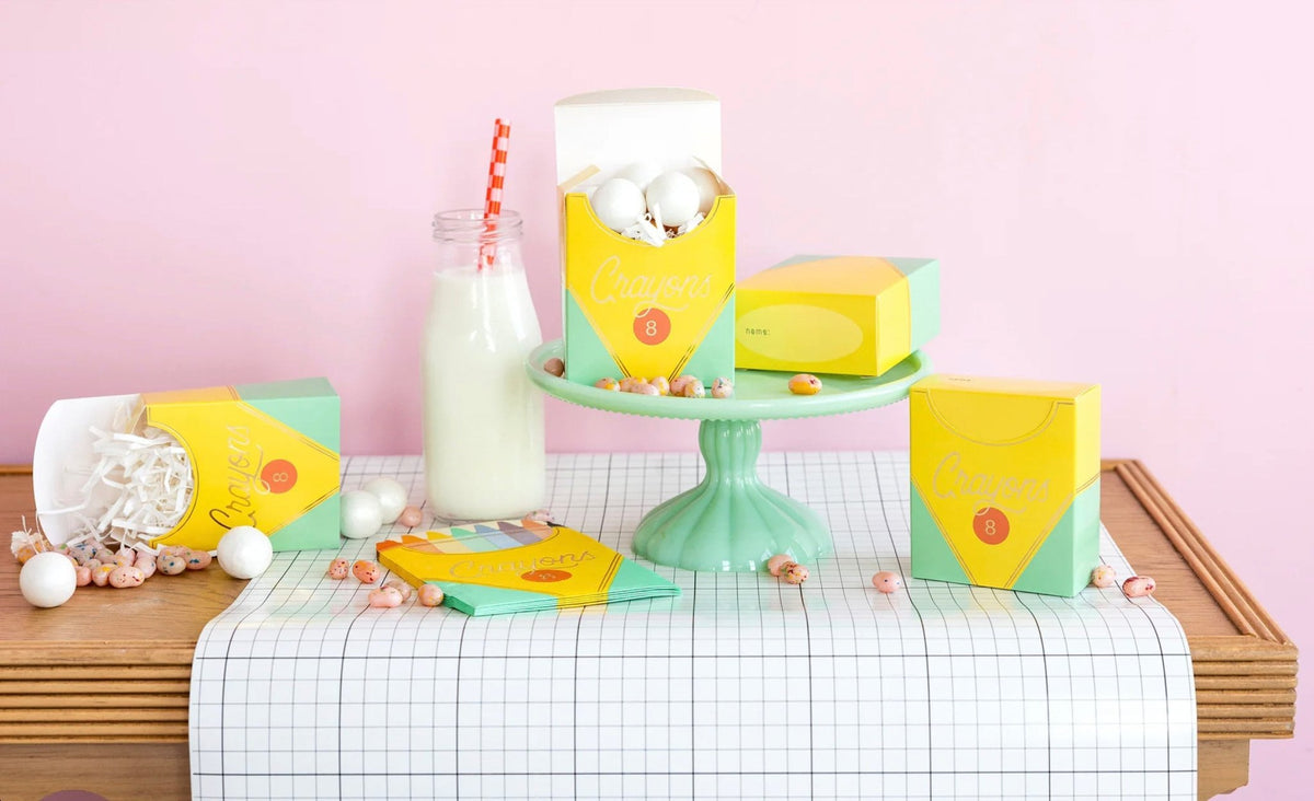 Graph Paper Table Runner - Stesha Party