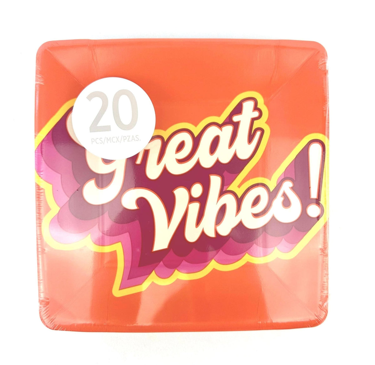 Great Vibes Dessert Plates 7.25&quot; - Stesha Party