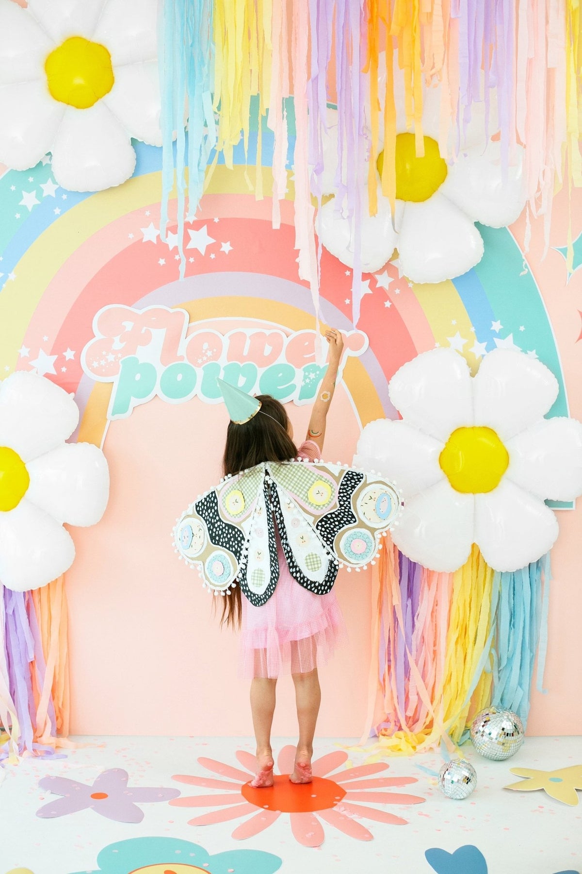 Groovy Daisy Flower Balloon - Stesha Party