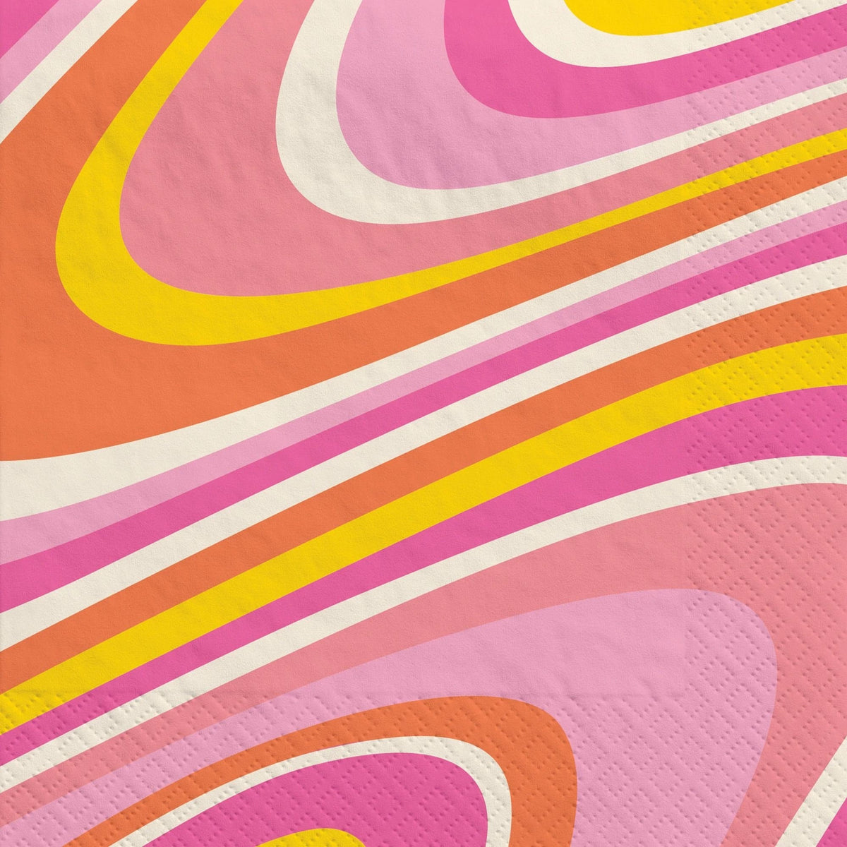 Groovy Swirl Napkins 40ct - Stesha Party