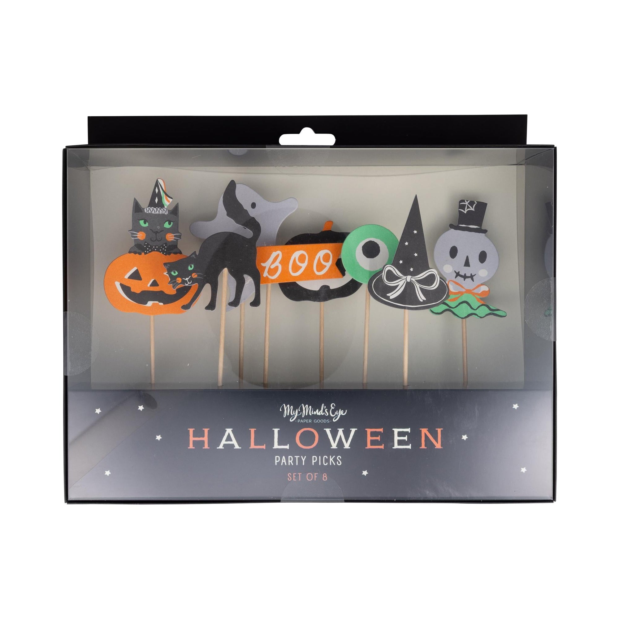 Halloween Cupcake Toppers - Stesha Party