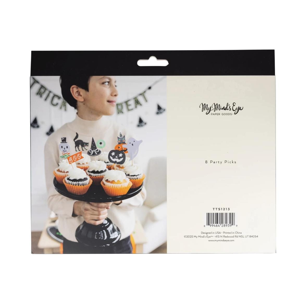 Halloween Cupcake Toppers - Stesha Party