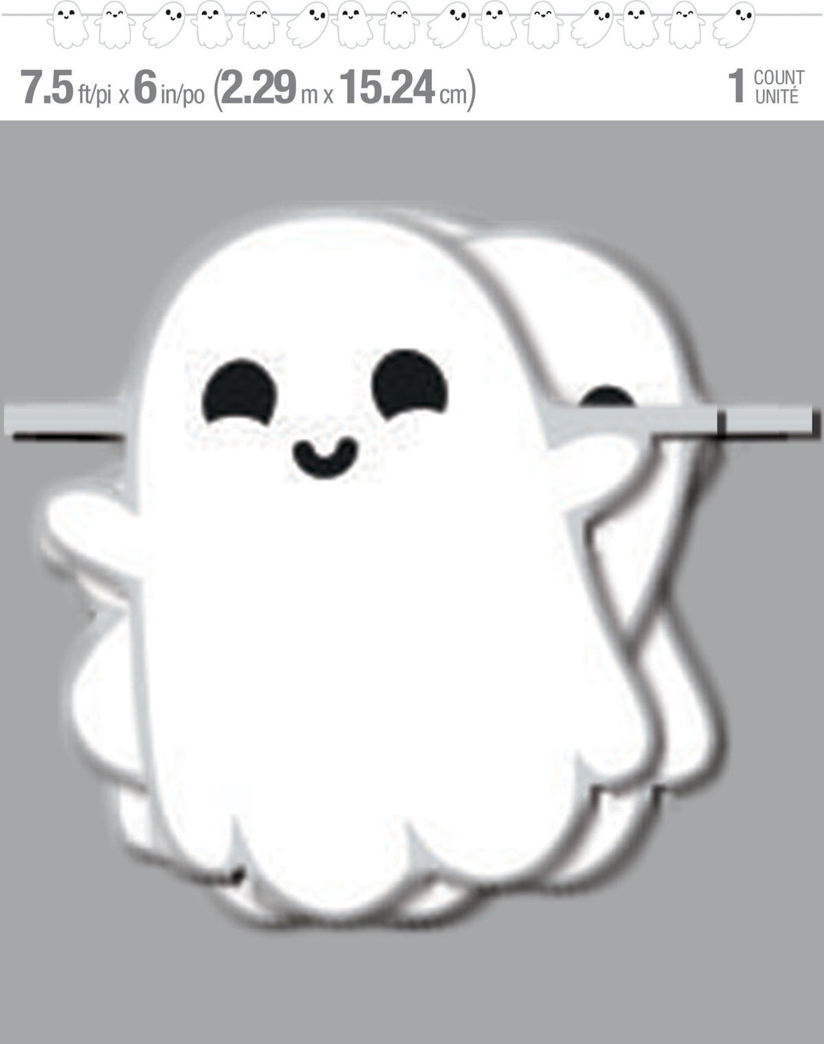 Halloween Ghost Banner - Stesha Party