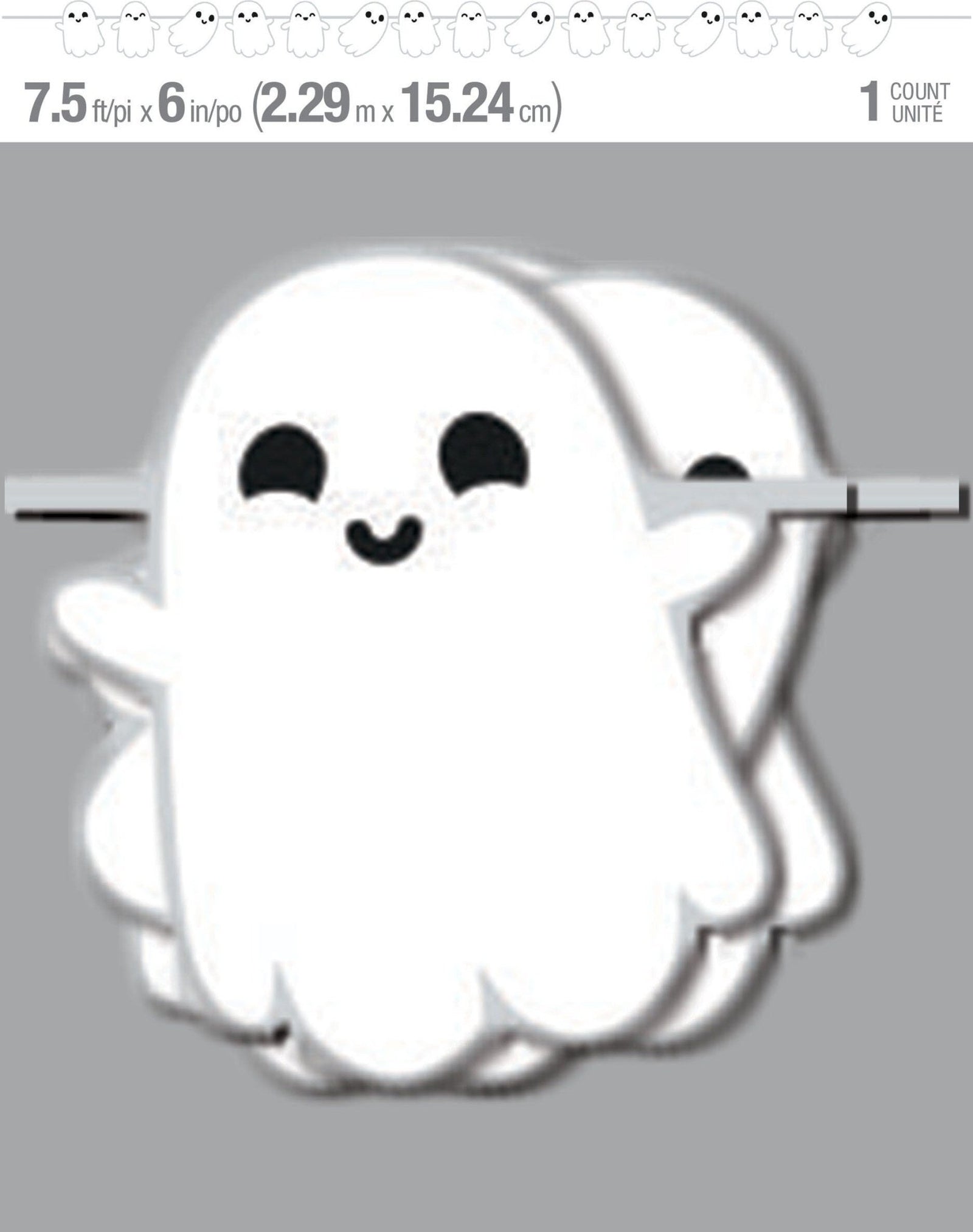 Halloween Ghost Banner - Stesha Party