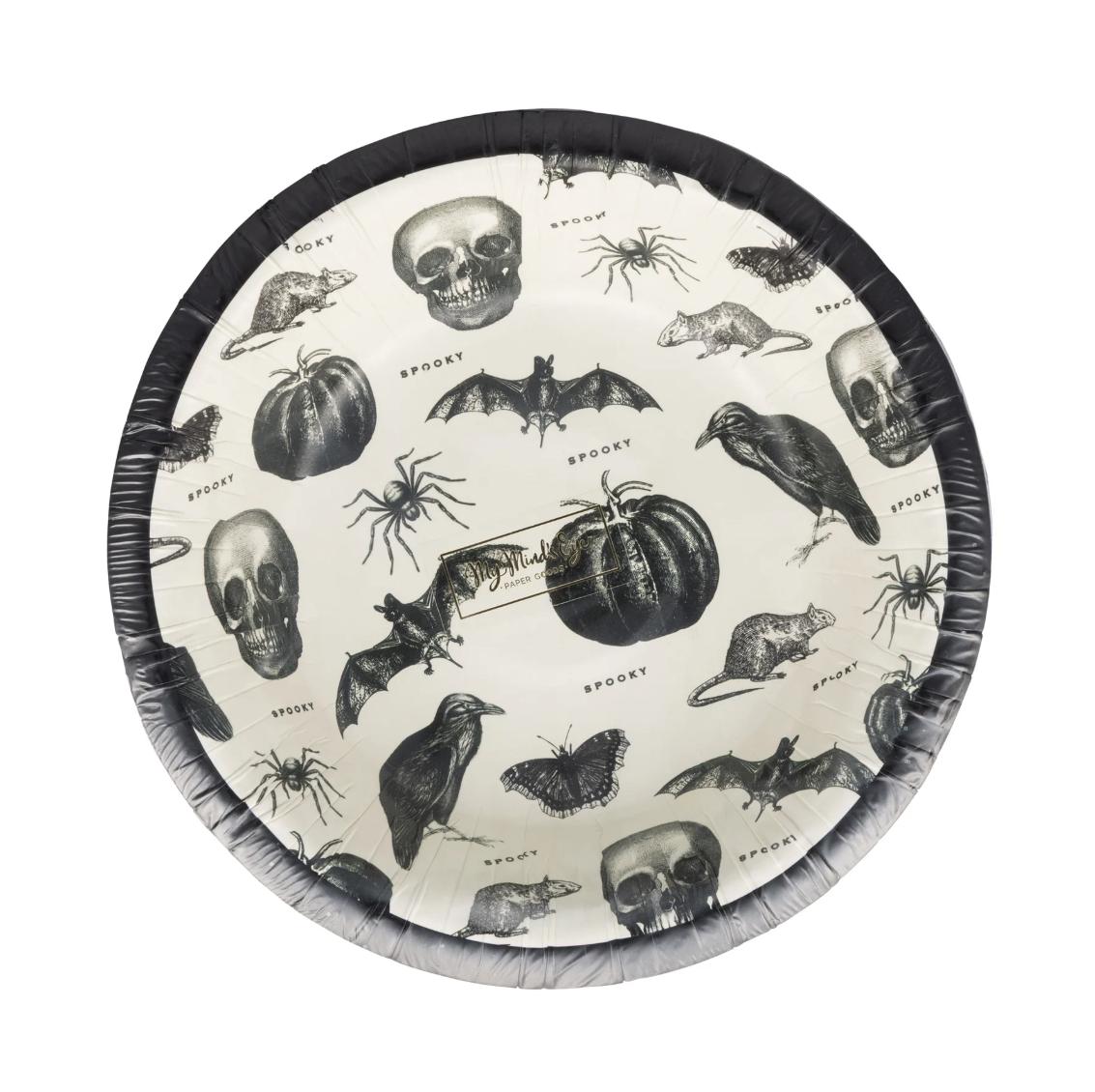 Halloween Paper Bowls 8ct - Stesha Party