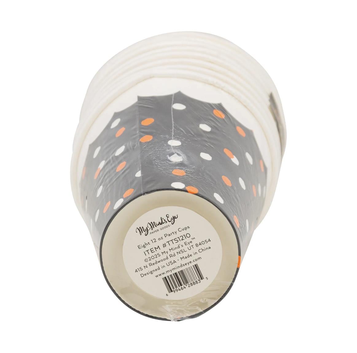 Halloween Paper Cups 8ct - Stesha Party