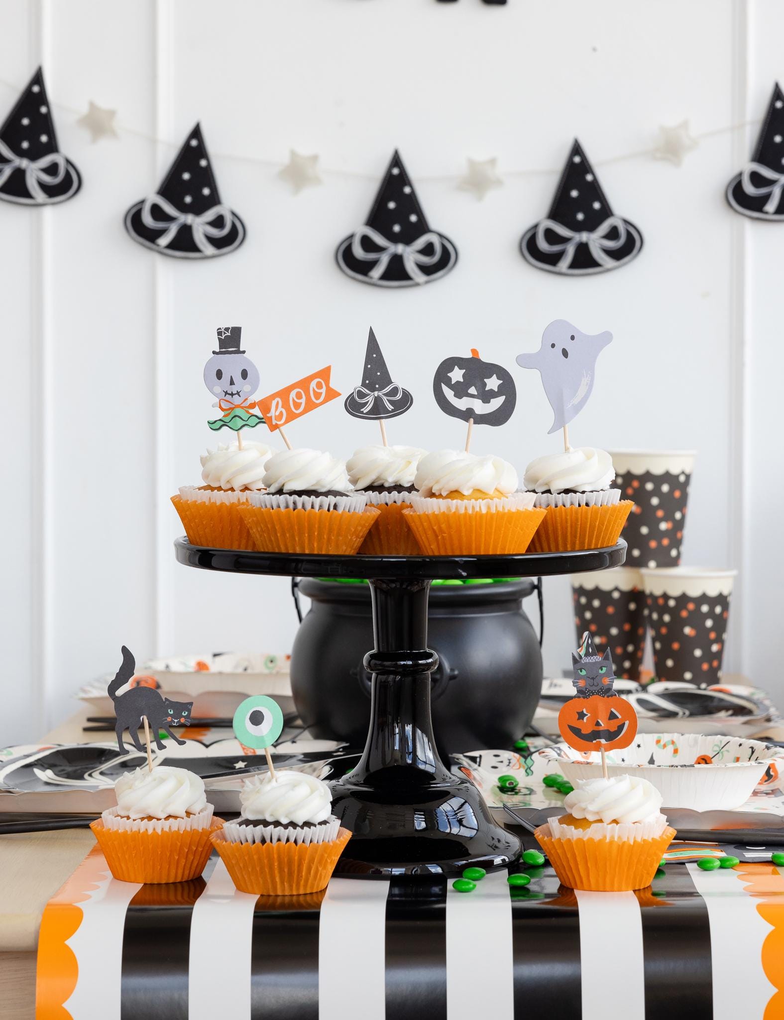 Halloween Paper Cups 8ct - Stesha Party