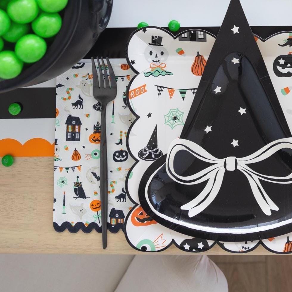 Halloween Paper Guest Towels 24ct - Stesha Party