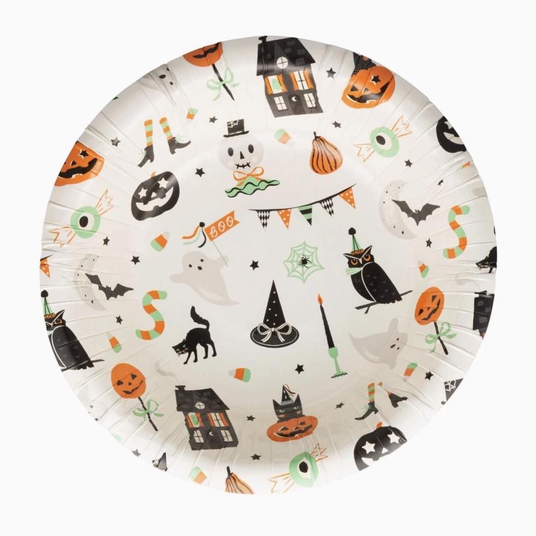 Halloween Paper Snack Bowls 8ct - Stesha Party