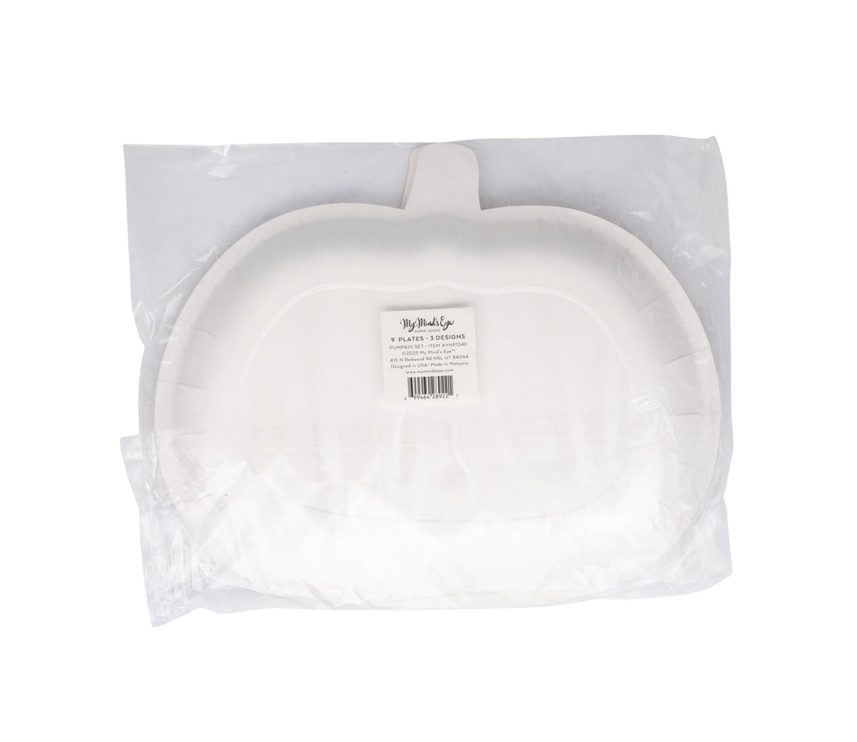 Halloween Pumpkin Plates 9ct - Stesha Party