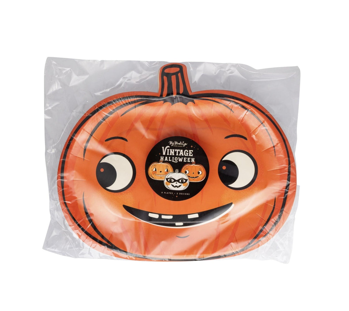 Halloween Pumpkin Plates 9ct - Stesha Party