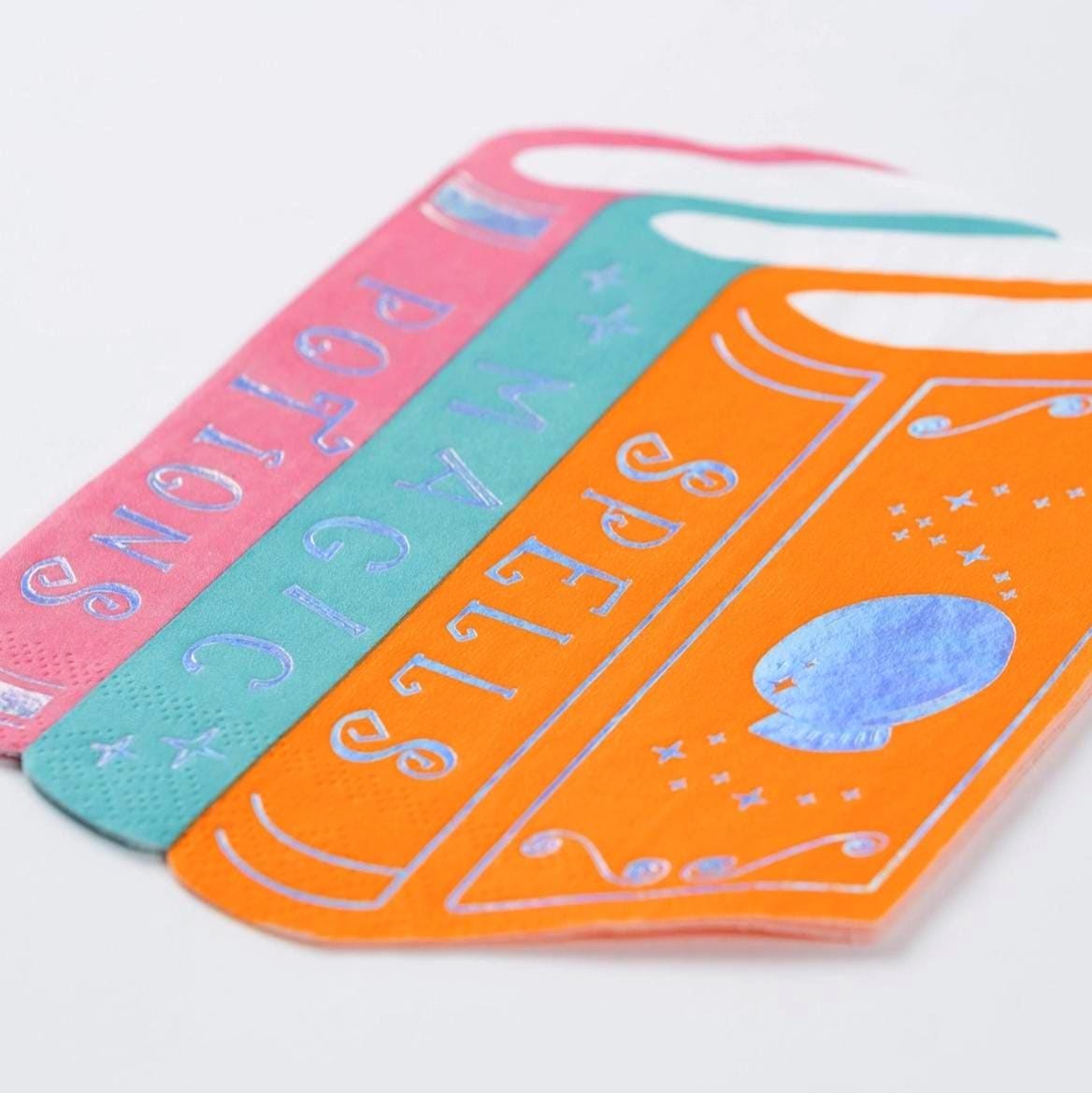 Halloween Spell Book Napkins 16ct - Stesha Party