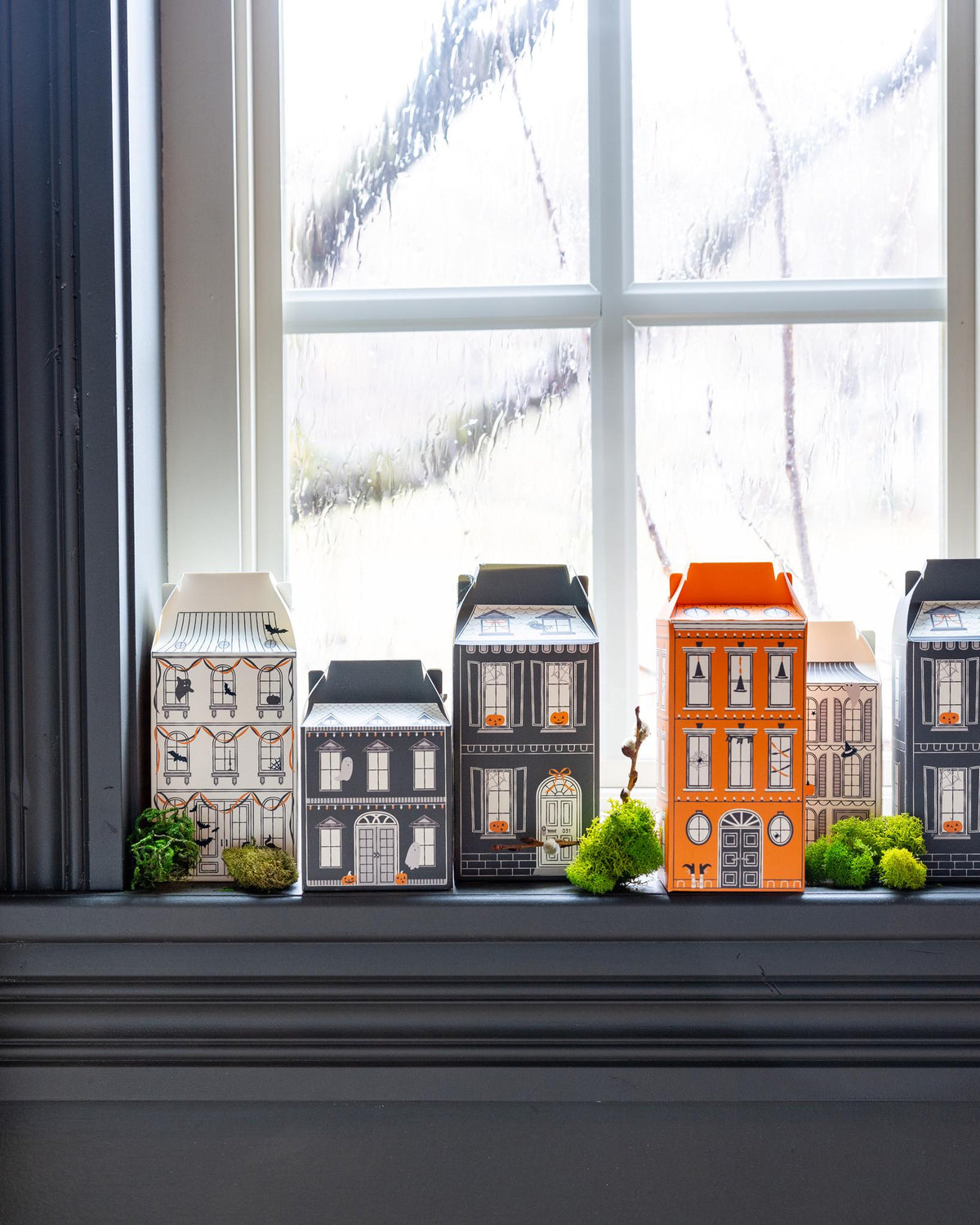 Halloween Village Treat Boxes 13pc - Stesha Party